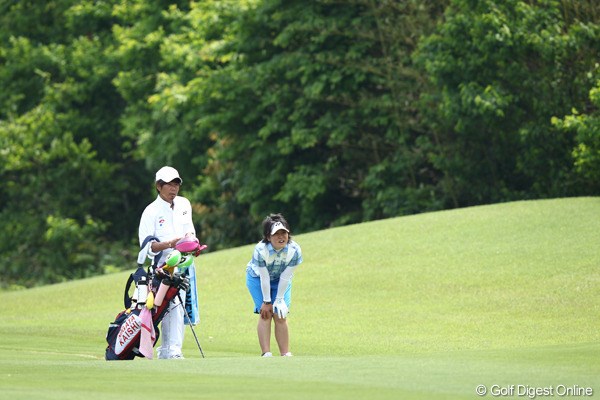 2012年 ヨネックスレディスゴルフトーナメント 2日目 西村美希 疲れちゃったのかな？残念ながら予選通過ならず