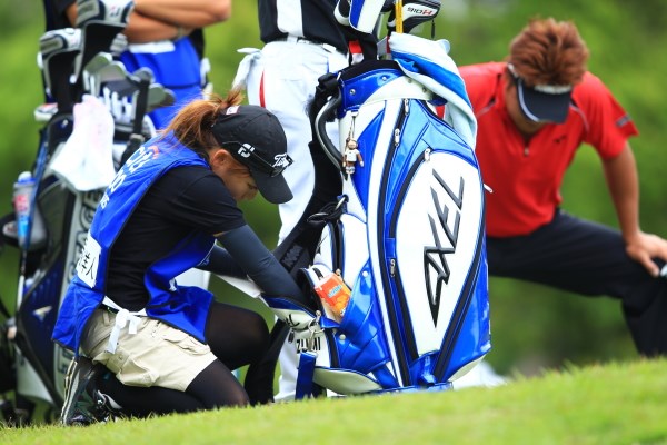 2012年 日本ゴルフツアー選手権 Citibank Cup Shishido Hills 初日 キャディ