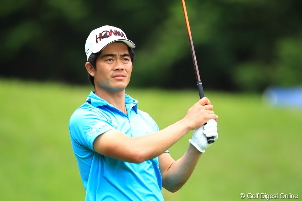 2012年 日本ゴルフツアー選手権 Citibank Cup Shishido Hills 初日 ウェン・チョン・リャン ブルースリーのモノマネをする人の表情に出てきそう。