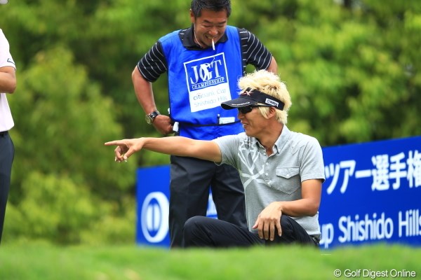2012年 日本ゴルフツアー選手権 Citibank Cup Shishido Hills 初日 ジェイ・チョイ 御主！くるしゅうないぞ！