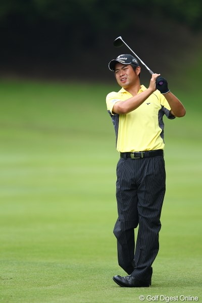 2012年 日本ゴルフツアー選手権 Citibank Cup Shishido Hills 2日目 池田勇太 15番（パー5）では、セカンドショットをピン手前1mにつけるスーパーショットを披露し、イーグルを奪った。