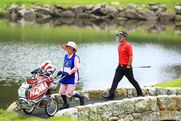 2012年 日本ゴルフツアー選手権 Citibank Cup Shishido Hills 2日目 上平栄道