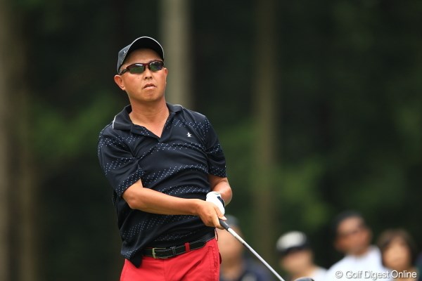 2012年 日本ゴルフツアー選手権 Citibank Cup Shishido Hills 2日目 谷口徹 今日も襟元ゆるいですね。