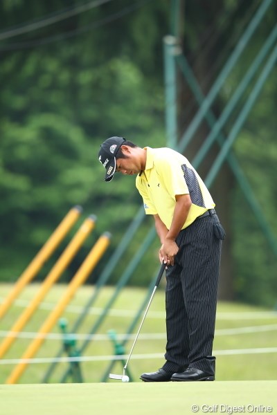 2012年 日本ゴルフツアー選手権 Citibank Cup Shishido Hills 2日目 池田勇太 あわやアルバトロス？…結果楽々イーグル！