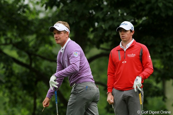 2012年 ザ・メモリアルトーナメント 2日目 ルーク･ドナルド ロリー・マキロイ