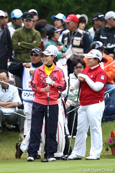 2012年 リゾートトラストレディス 最終日 横峯さくら アンソンジュ