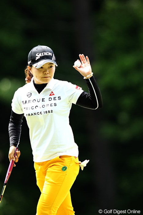 攻めのゴルフもトップには届かず・・・10アンダー3位 2012年 リゾートトラストレディス 最終日 井芹美保子
