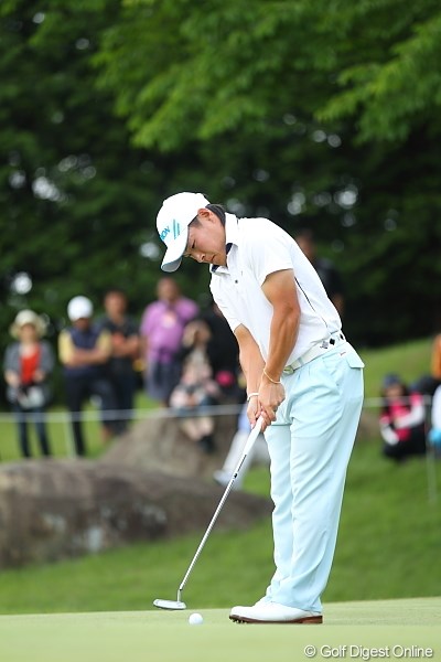 2012年 日本ゴルフツアー選手権 Citibank Cup Shishido Hills 最終日 藤本佳則 ツアー初勝利をメジャーで飾る快挙を遂げたルーキーの藤本佳則