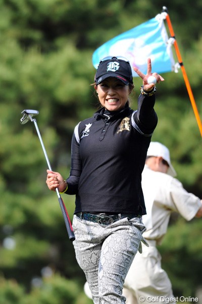 2012年 サントリーレディスオープンゴルフトーナメント 初日 金田愛子