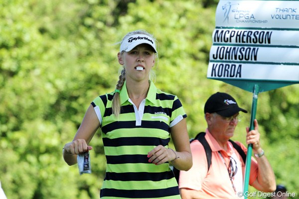 2012年 ウェグマンズLPGA選手権 初日 ジェシカ・コーダ