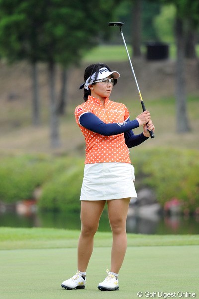 2012年 サントリーレディスオープンゴルフトーナメント 2日目 上原彩子