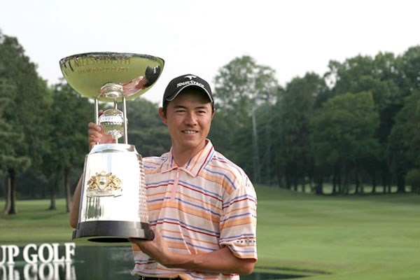 三菱ダイヤモンドカップゴルフ事前 昨年は横尾要が最終日に逆転し、2002年以来となる久々の優勝を遂げた