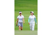 2012年 サントリーレディスオープンゴルフトーナメント 3日目  西美貴子、香妻琴乃