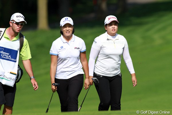 2012年 ウェグマンズLPGA選手権 3日目 パク・セリ＆インビー