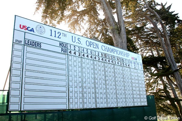 2012年 全米オープン 事前 リーダーズボード