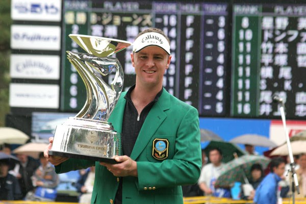 つるやオープンゴルフトーナメント最終日 大会2連覇＆3度目の優勝を飾ったブレンダン・ジョーンズ
