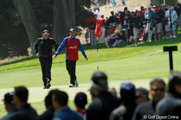 2012年 全米オープン 初日 フィル・ミケルソン