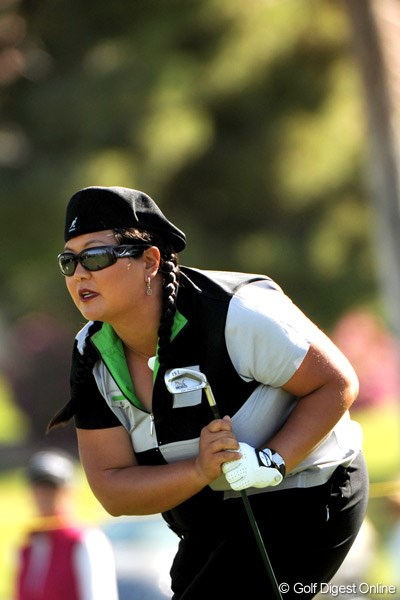 クリスティーナ・キム LPGAのムードメーカー！いつも元気なクリスティーナ・キムが首位タイに浮上！