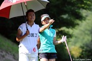 2012年 日医工女子オープンゴルフトーナメント 初日 林綾香＆林照大