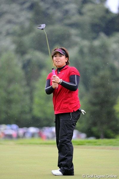 2012年 日医工女子オープンゴルフトーナメント 最終日 吉田弓美子 前半に3つもスコアを落としたのに、よ～盛り返したなァ。マジでチカラはあるんですワ。今回の賞金で早々とシード確定でおます。6位T