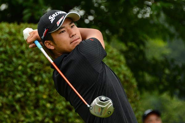 2012年 日本アマチュアゴルフ選手権競技 初日 松山英樹 ノーボギーで4アンダーをマークし2位タイにつけた松山英樹（写真提供／JGA）