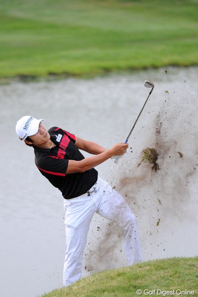 2012年 長嶋茂雄 INVITATIONAL セガサミーカップゴルフトーナメント 初日 キム・キョンテ