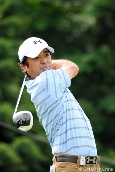 2012年 長嶋茂雄 INVITATIONAL セガサミーカップゴルフトーナメント 初日 伊澤利光