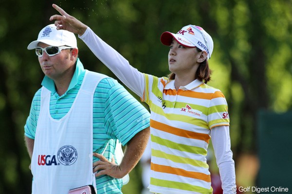 2012年 全米女子オープン 初日 チェ・ナヨン