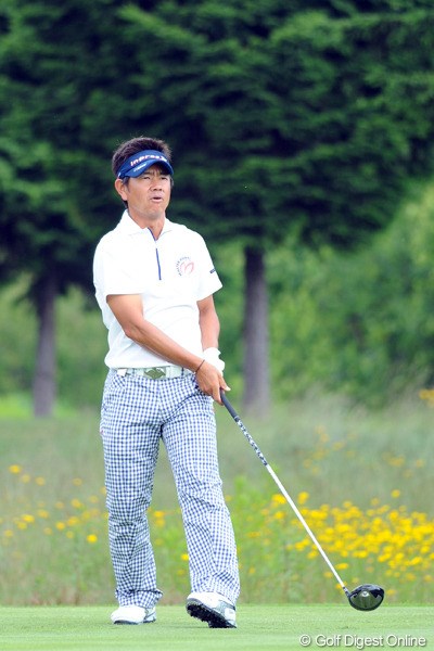 2012年 長嶋茂雄 INVITATIONAL セガサミーカップゴルフトーナメント 2日目 藤田寛之 まさかの今季初予選落ち。2週後の全英オープンまでに復調なるか。