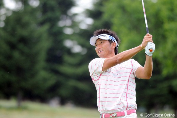 2012年 長嶋茂雄 INVITATIONAL セガサミーカップゴルフトーナメント 3日目 宮本勝昌 来月に40歳を迎える宮本勝昌。今季前半戦は不振に苦しんだが、いよいよ復調か。
