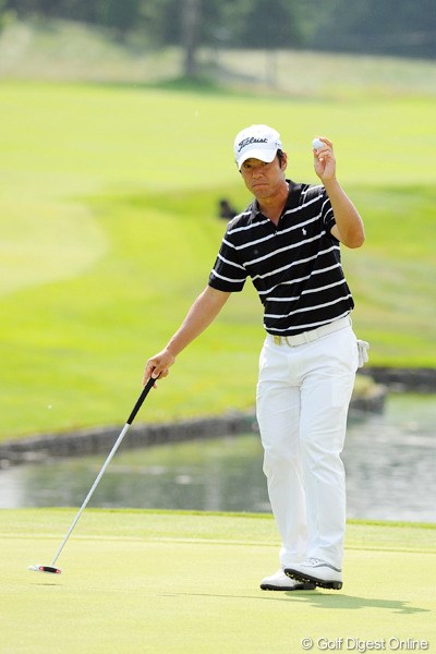 2012年 長嶋茂雄 INVITATIONAL セガサミーカップゴルフトーナメント 3日目 今野康晴