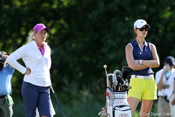 2012年 全米女子オープン 3日目 スーザン・ペターセン＆ミッシェル・ウ