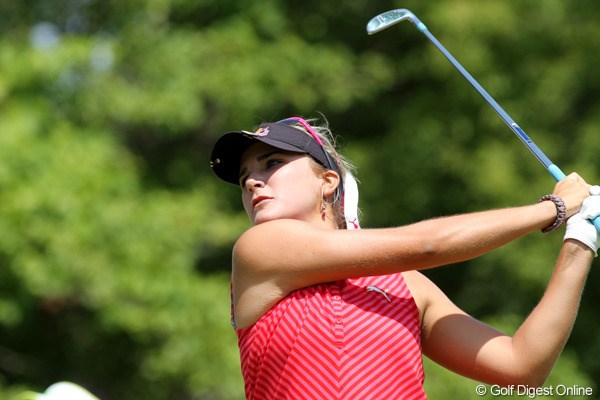 2012年 全米女子オープン 3日目 レクシー・トンプソン