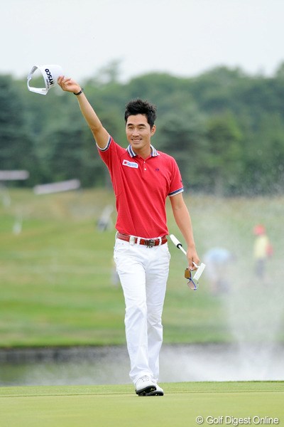 2012年 長嶋茂雄 INVITATIONAL セガサミーカップゴルフトーナメント 最終日 キム・ヒョンソン