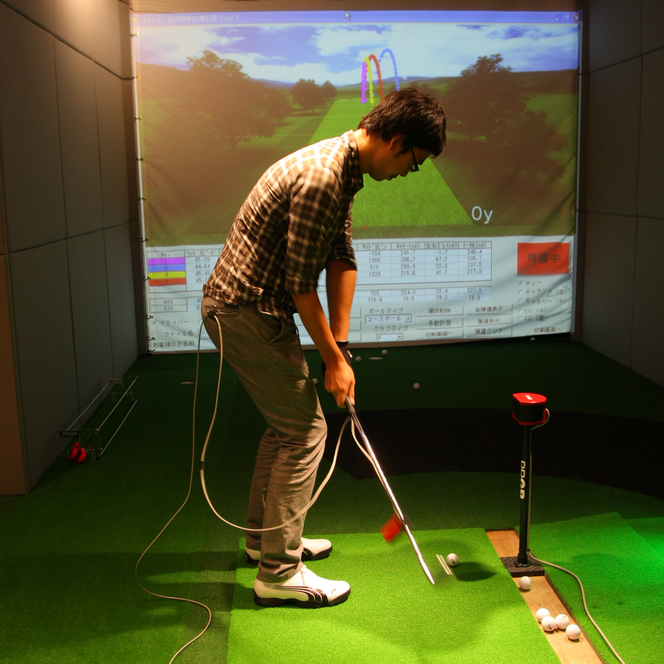 沖本さんレッスン前 