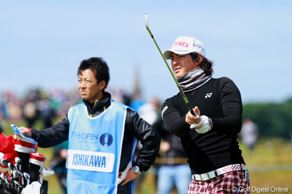 2012年 全英オープン 事前 石川遼 ゴルフの調子も、ショットの手応えも良好。準備万端の石川遼