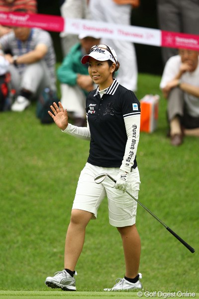 2012年 サマンサタバサ ガールズコレクション・レディーストーナメント 初日 笠りつ子