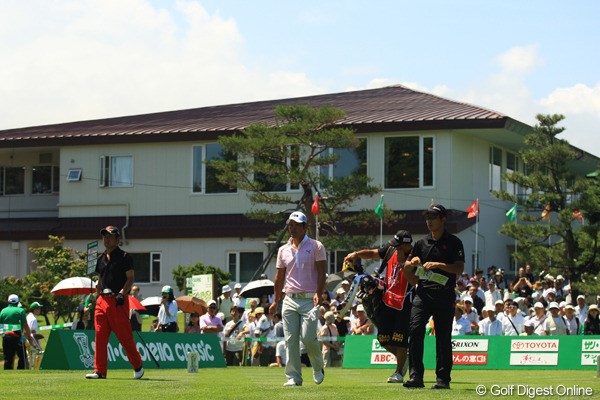 2012年 サン・クロレラクラシック 初日 松山英樹 谷原秀人 池田勇太