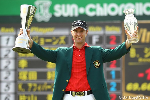 逆転で今季2勝目をマークしたブレンダン・ジョーンズ。