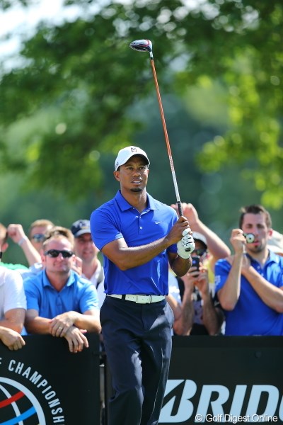 2012年 WGCブリヂストンインビテーショナル 事前  タイガー・ウッズ