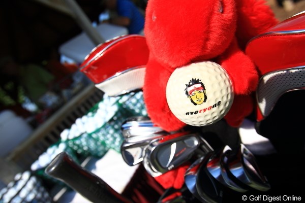 2012年 WGCブリヂストンインビテーショナル 事前  石川遼のヘッドカバー