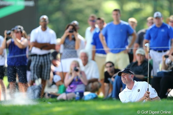 2012年 WGCブリヂストンインビテーショナル マット・クーチャー 「素晴らしいゴルフコース。体調もゴルフの調子も良い。ホストプロとして勝ちたい」とクーチャー。