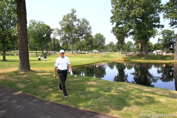 2012年 WGCブリヂストンインビテーショナル 初日 アーニー・エルス