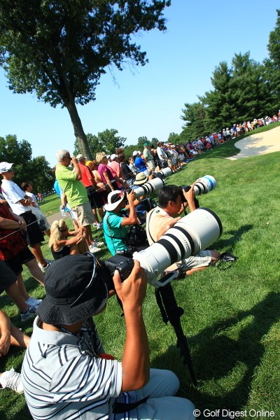 2012年 WGCブリヂストンインビテーショナル 初日 カメラマン