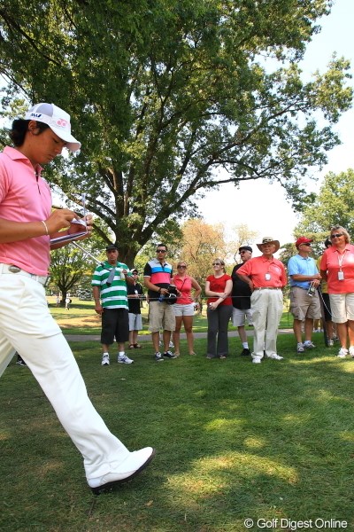 2012年 WGCブリヂストンインビテーショナル 初日 石川遼