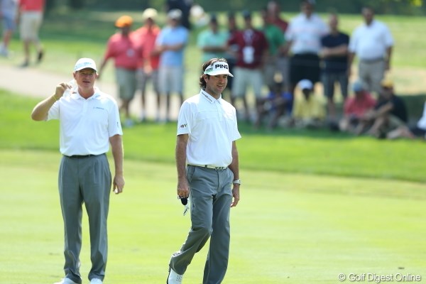 2012年 WGCブリヂストンインビテーショナル 2日目 アーニー・エルス＆バッバ・ワトソン