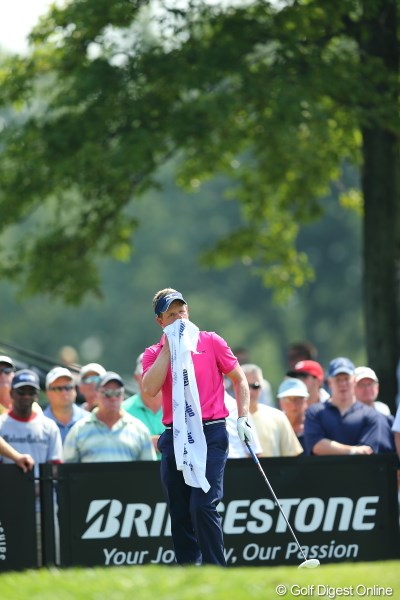 2012年 WGCブリヂストンインビテーショナル 2日目 ルーク・ドナルド