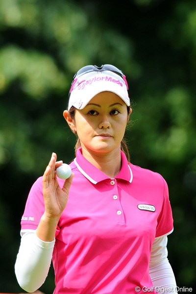 2012年 meijiカップ 2日目 諸見里しのぶ