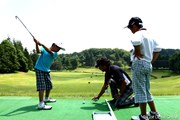 2012年 「石川遼ジュニアゴルフトーメント ワールドジュニアゴルフインビテイショナル」 最終日 ジュニアレッスン会