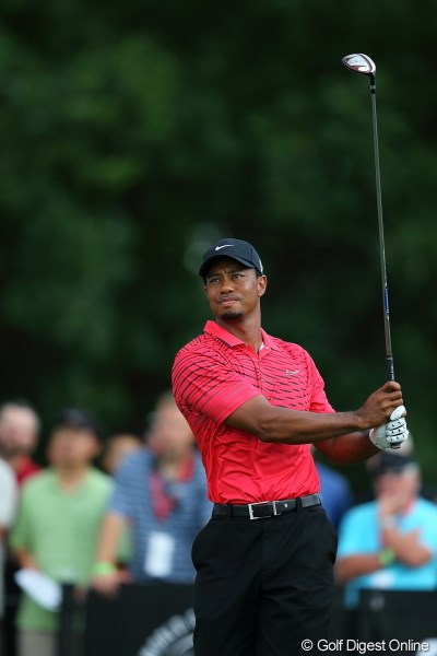 2012年 WGCブリヂストンインビテーショナル 最終日 タイガー・ウッズ
